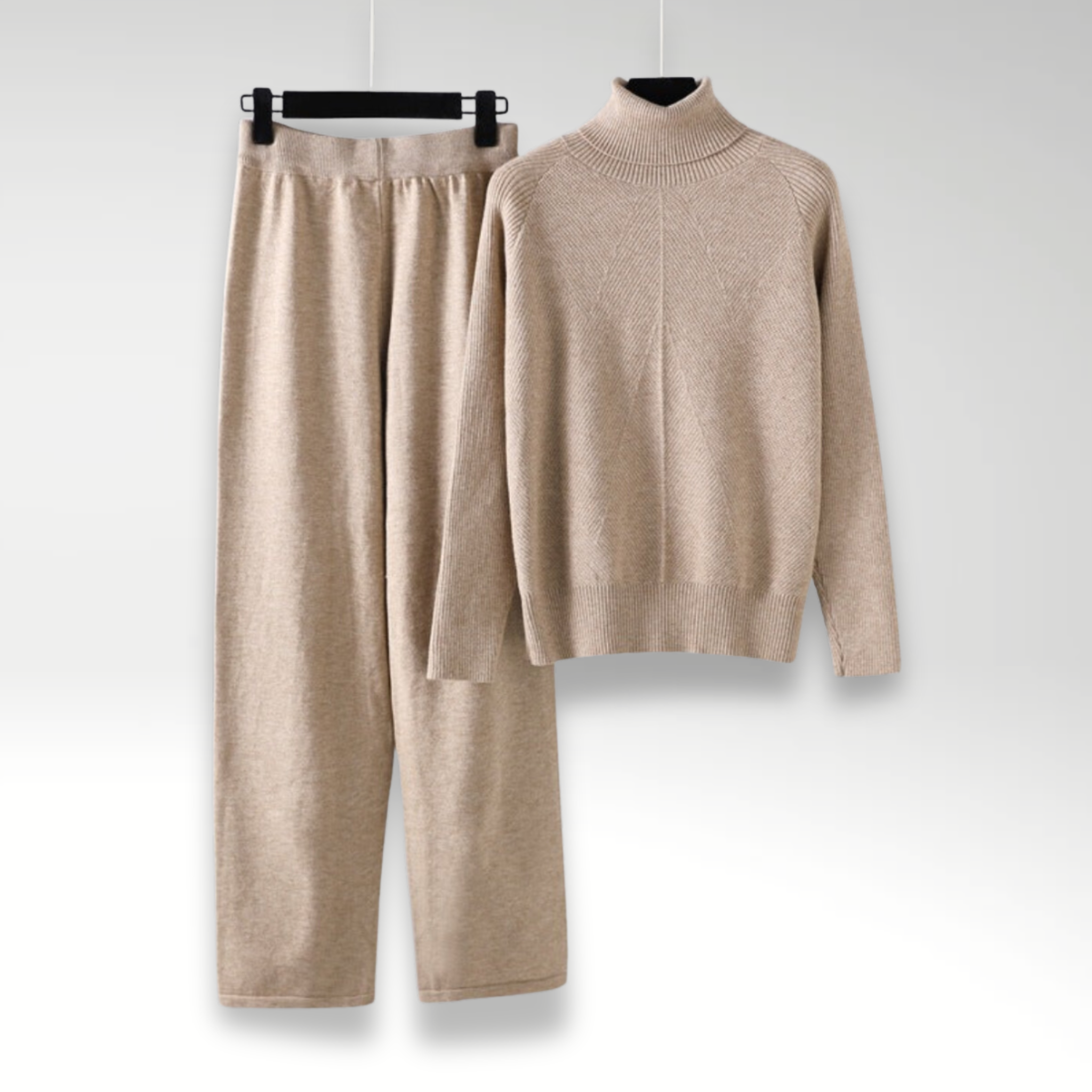 Vérae | Ensemble deux pièces Lounge en tricot torsadé