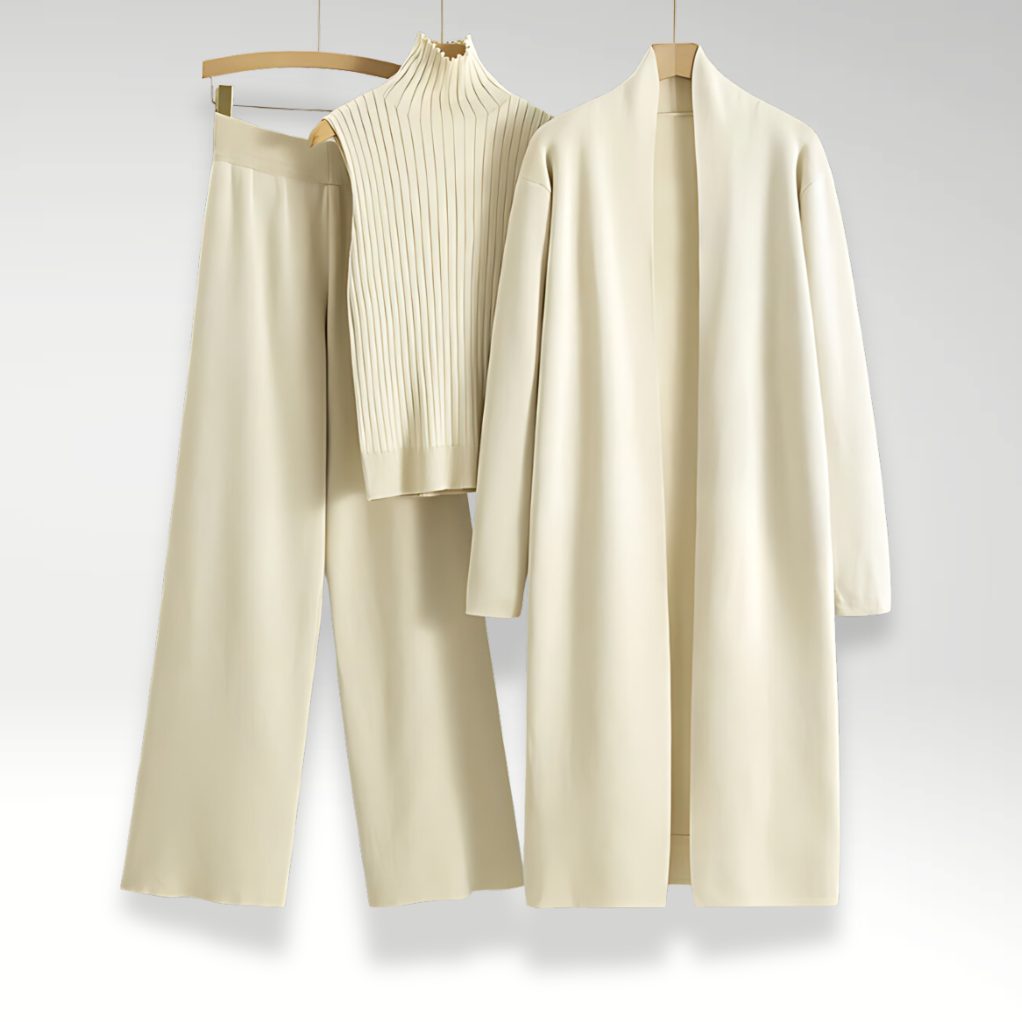 Vérae | Ensemble trois pièces en maille Luxe