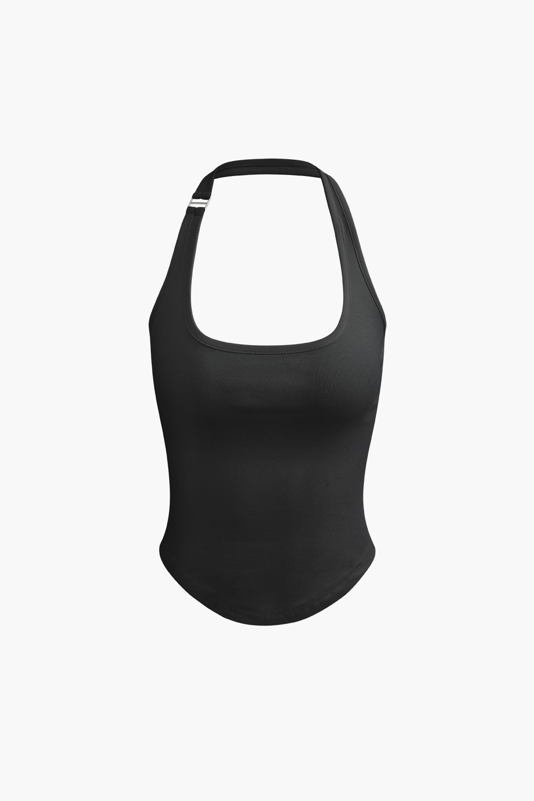 Vérae | Top Halter À Col Carré
