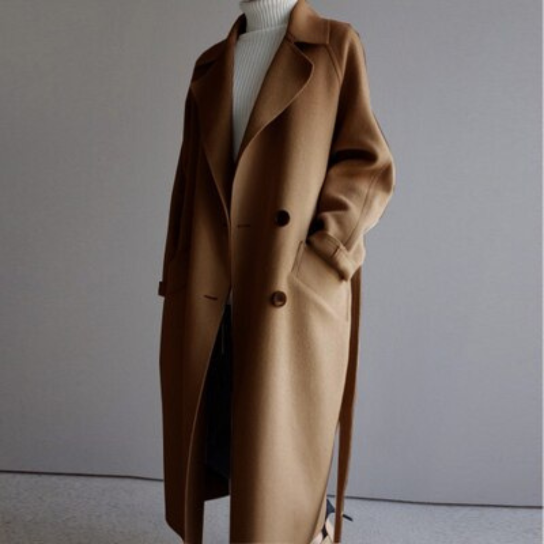 Ivy - Élégant Manteau En Laine