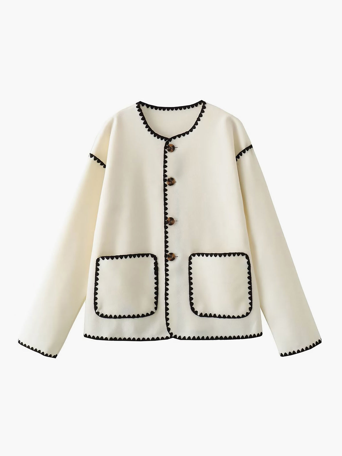 Vérae  | Veste contrastée