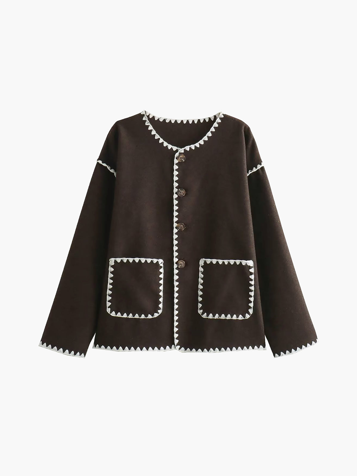 Vérae  | Veste contrastée