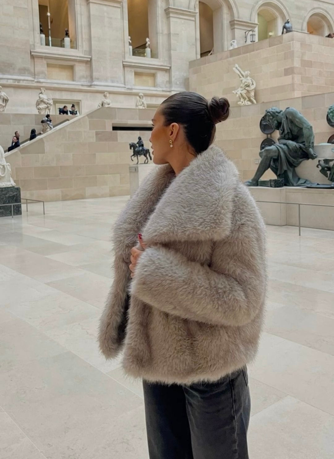 Vérae | Manteau de fourrure classique
