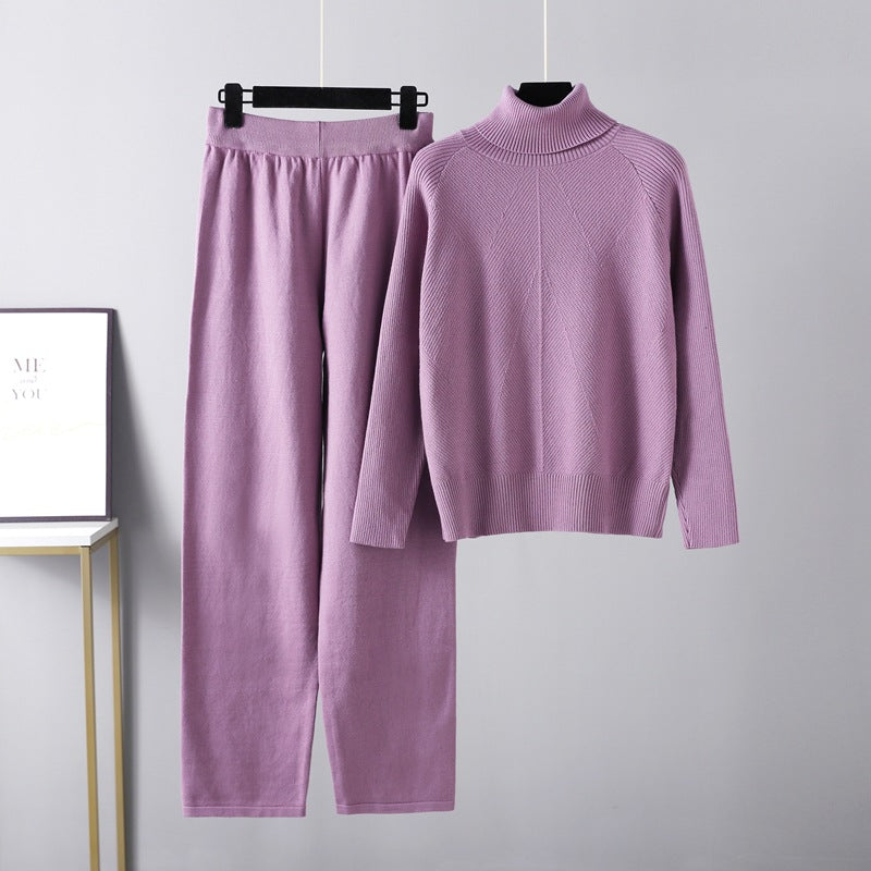 Vérae | Ensemble deux pièces Lounge en tricot torsadé