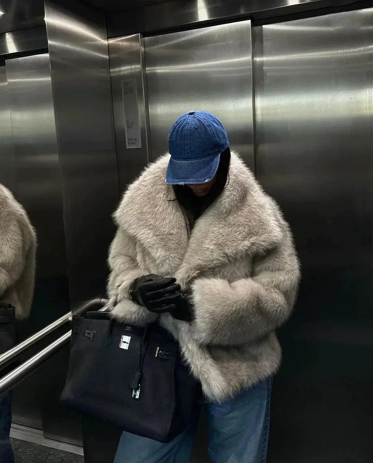 Vérae | Manteau de fourrure classique