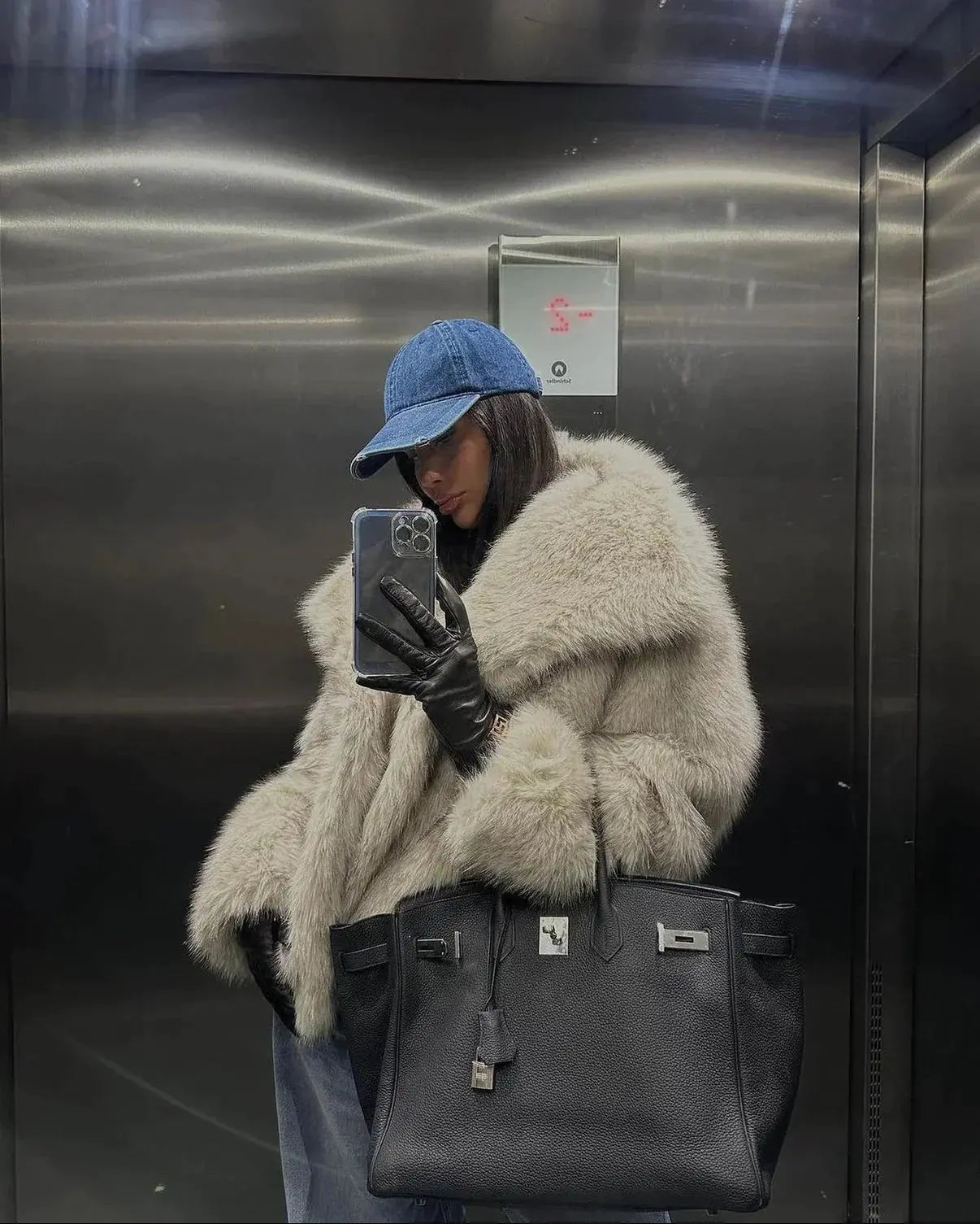 Vérae | Manteau de fourrure classique