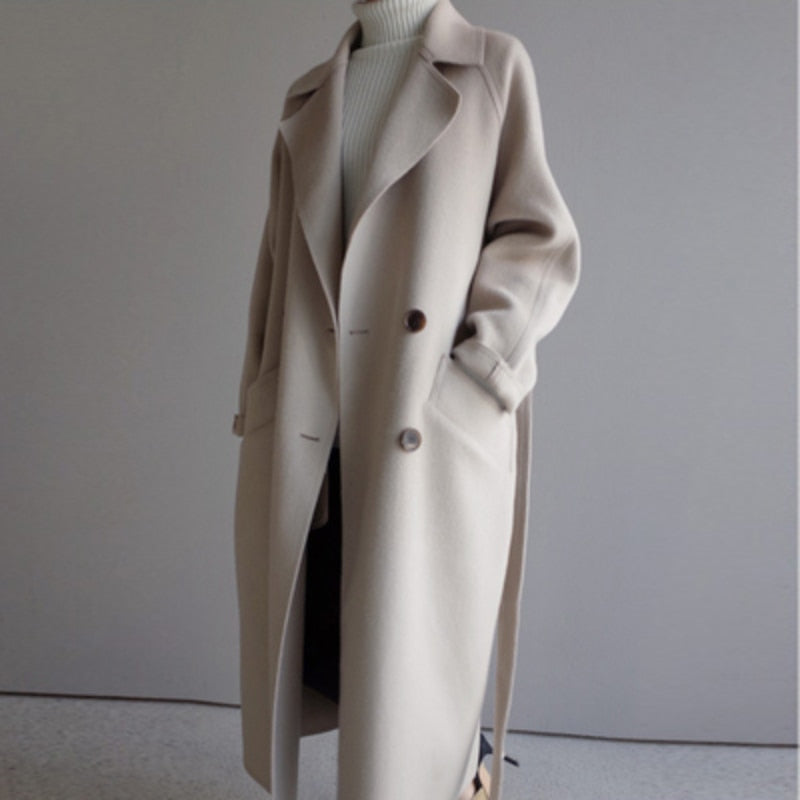 Ivy - Élégant Manteau En Laine
