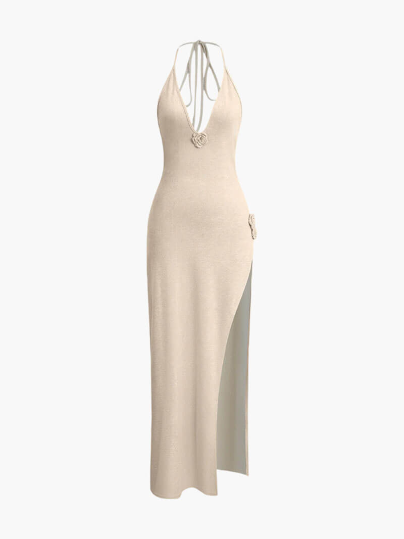 Vérae | Robe d'été Maxi Rosette