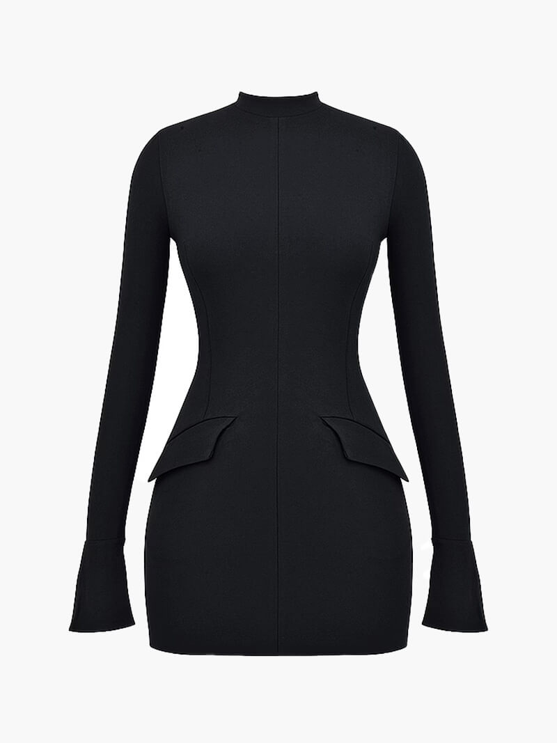 Vérae | Robe à manches longues