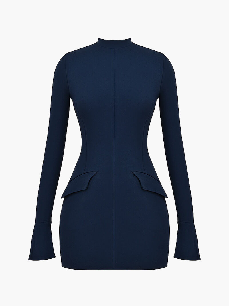 Vérae | Robe à manches longues