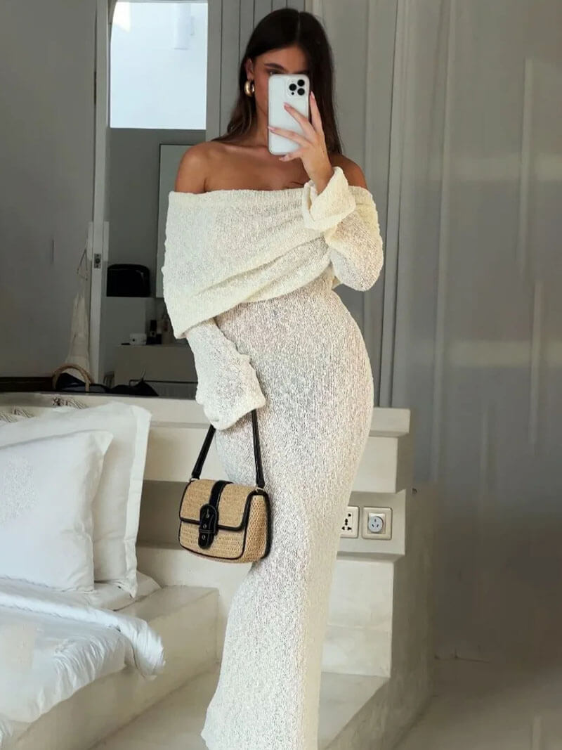 Vérae | Robe longue enveloppée