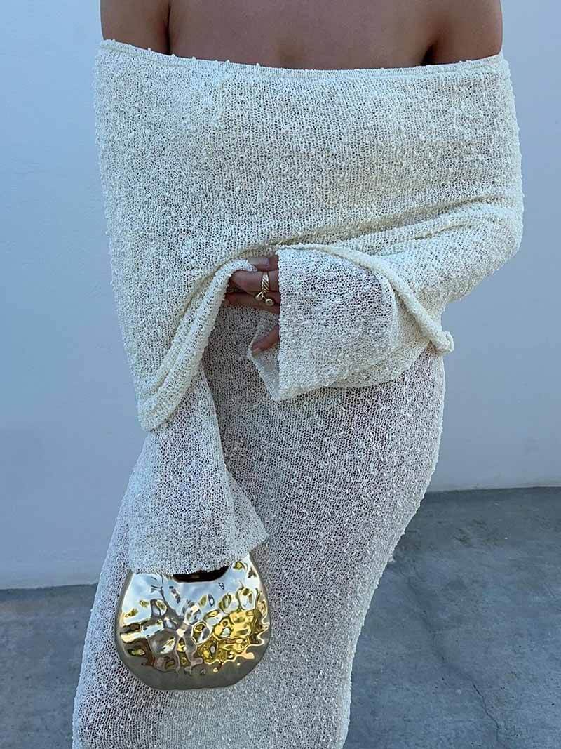 Vérae | Robe longue enveloppée