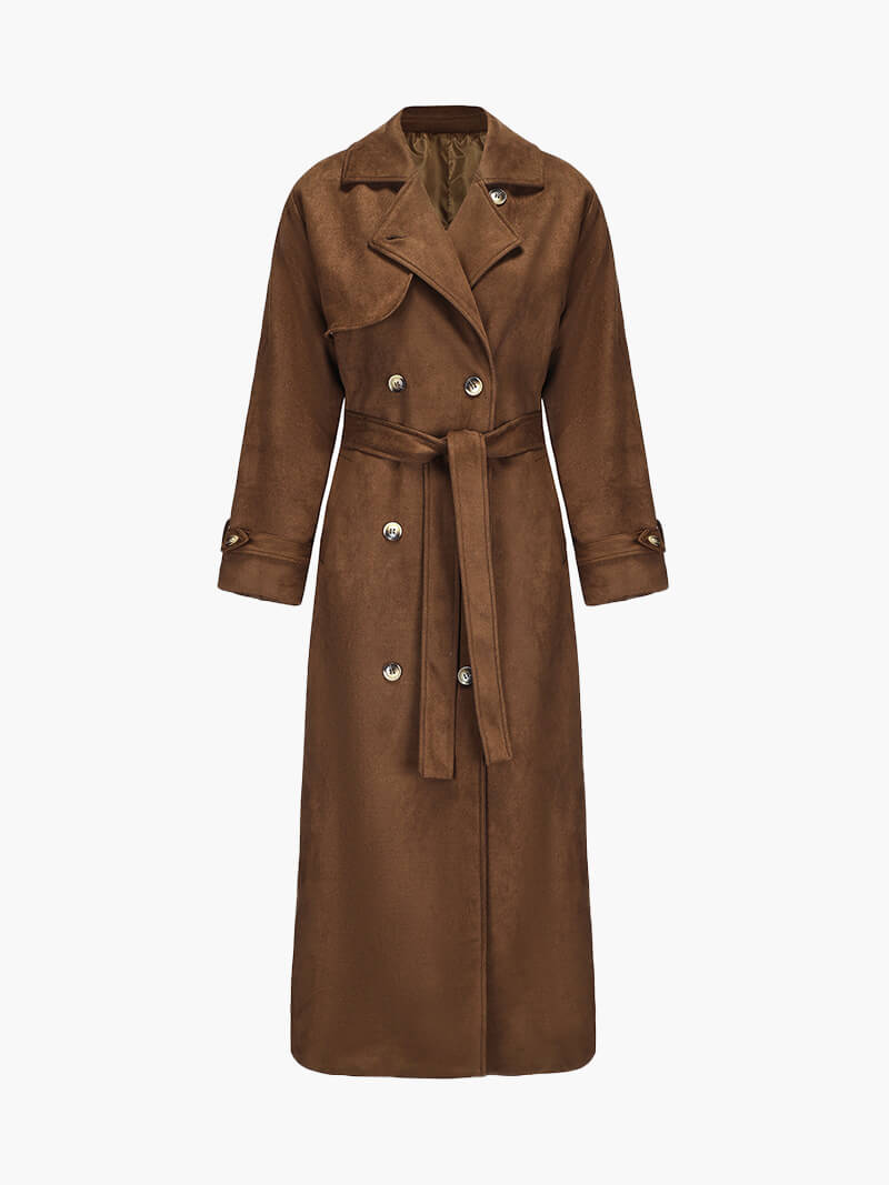 Vérae | Trench-coat en daim