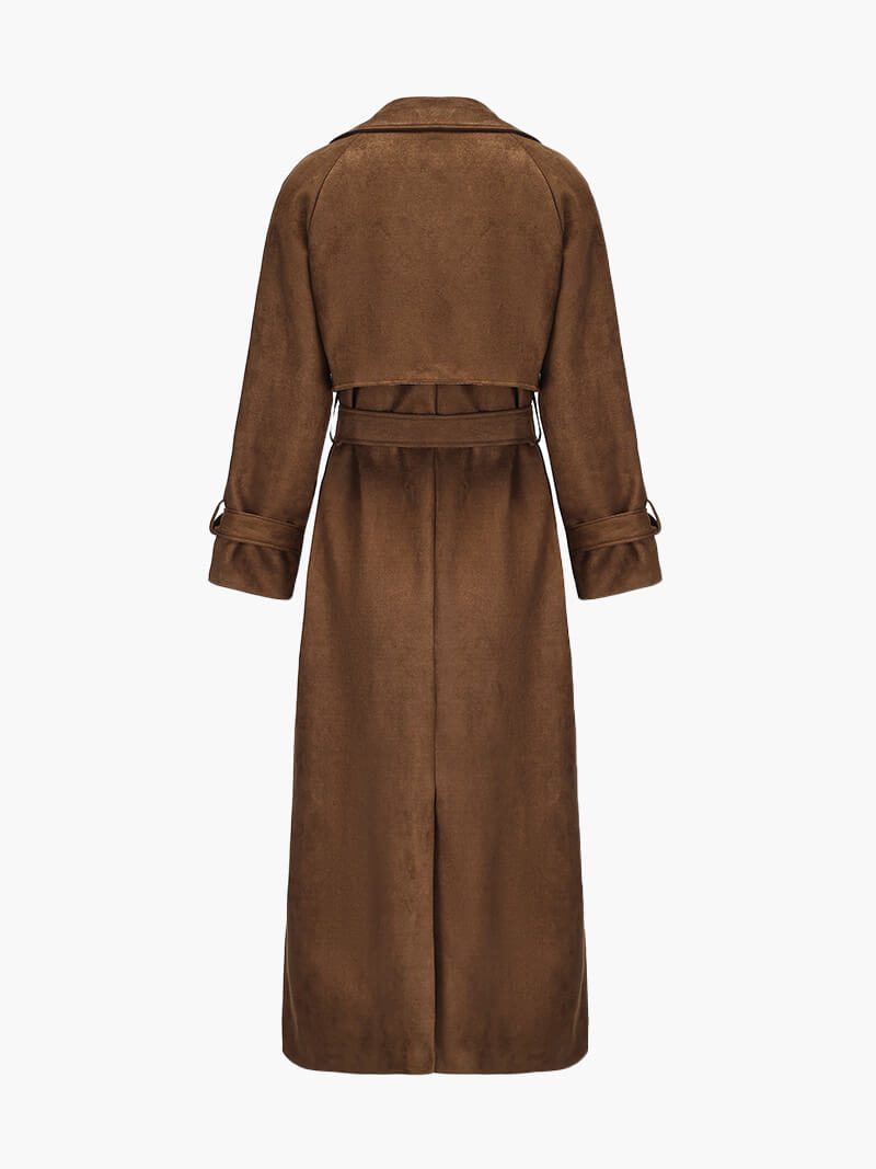 Vérae | Trench-coat en daim