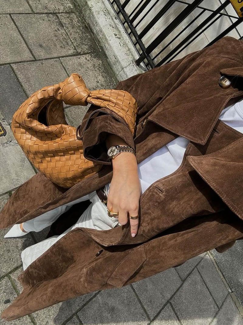Vérae | Trench-coat en daim
