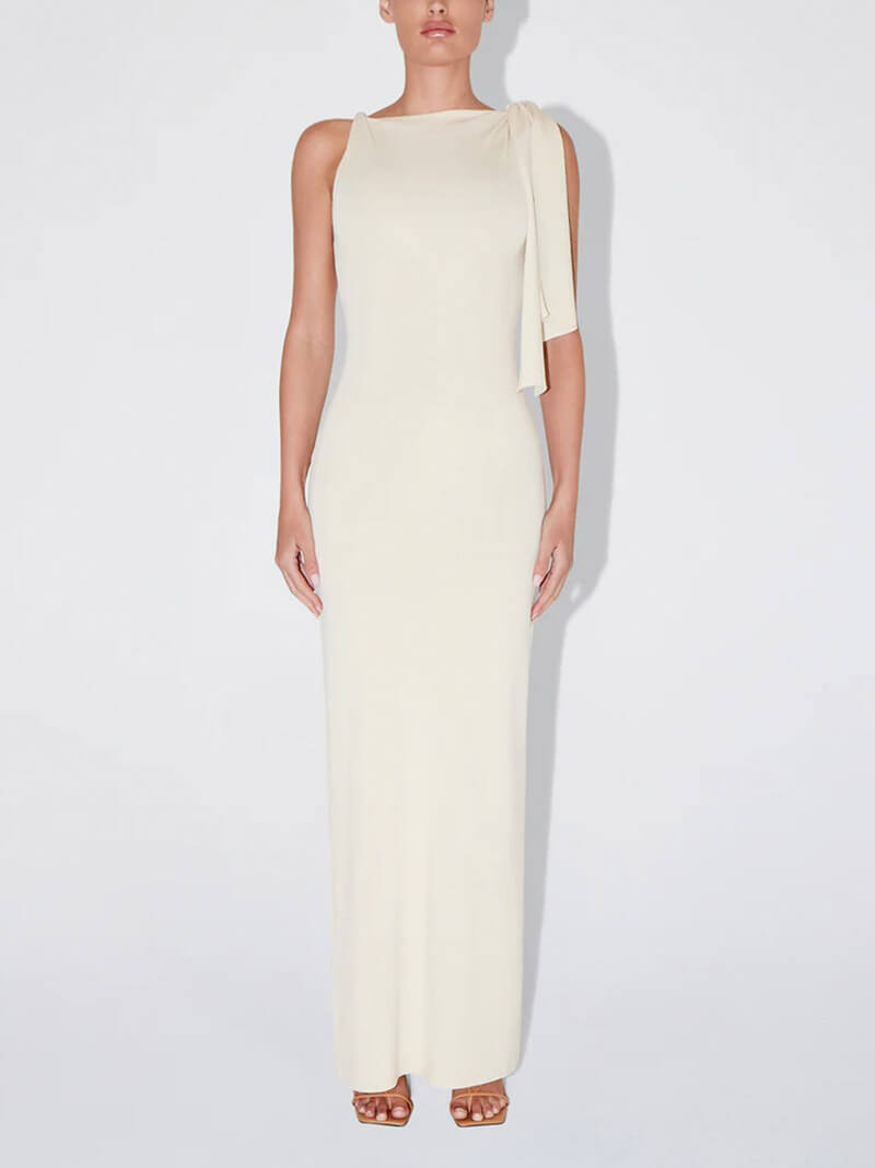 Vérae | Robe longue nouée