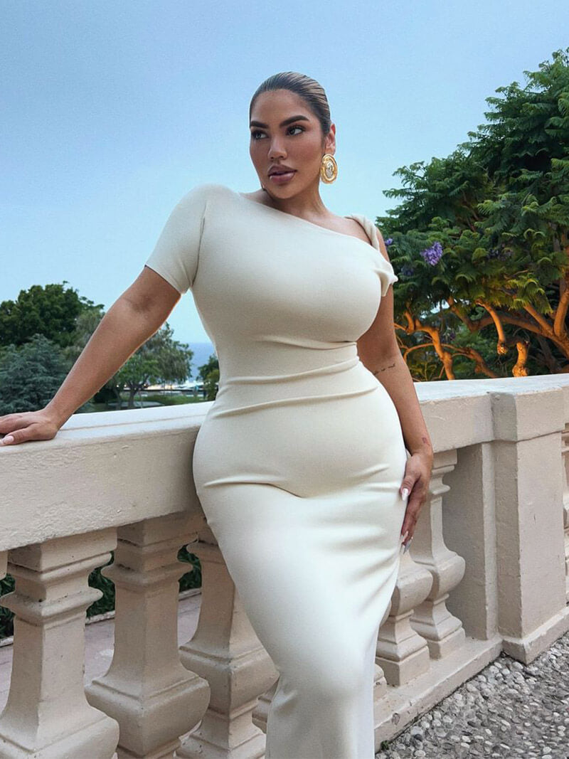 Vérae | Robe longue torsadée