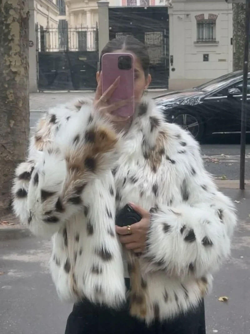 Vérae | Veste en fausse fourrure
