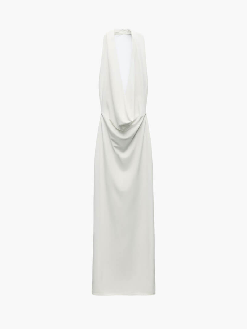 Vérae | Robe avec col en V profond