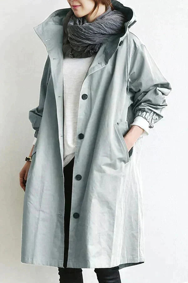 Ama - Trench-Coat Élégant Déperlant