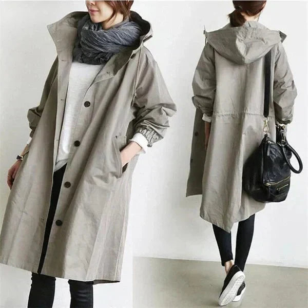 Ama - Trench-Coat Élégant Déperlant