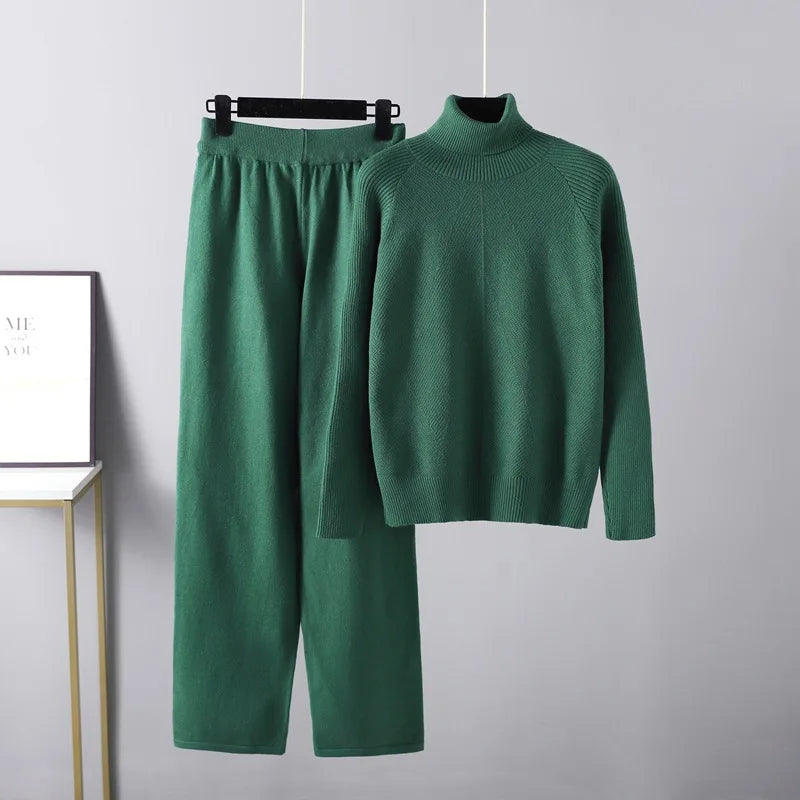 Vérae | Ensemble deux pièces Lounge en tricot torsadé