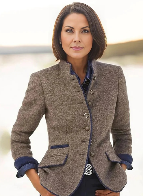 Mariska - Manteau Coloré Chic